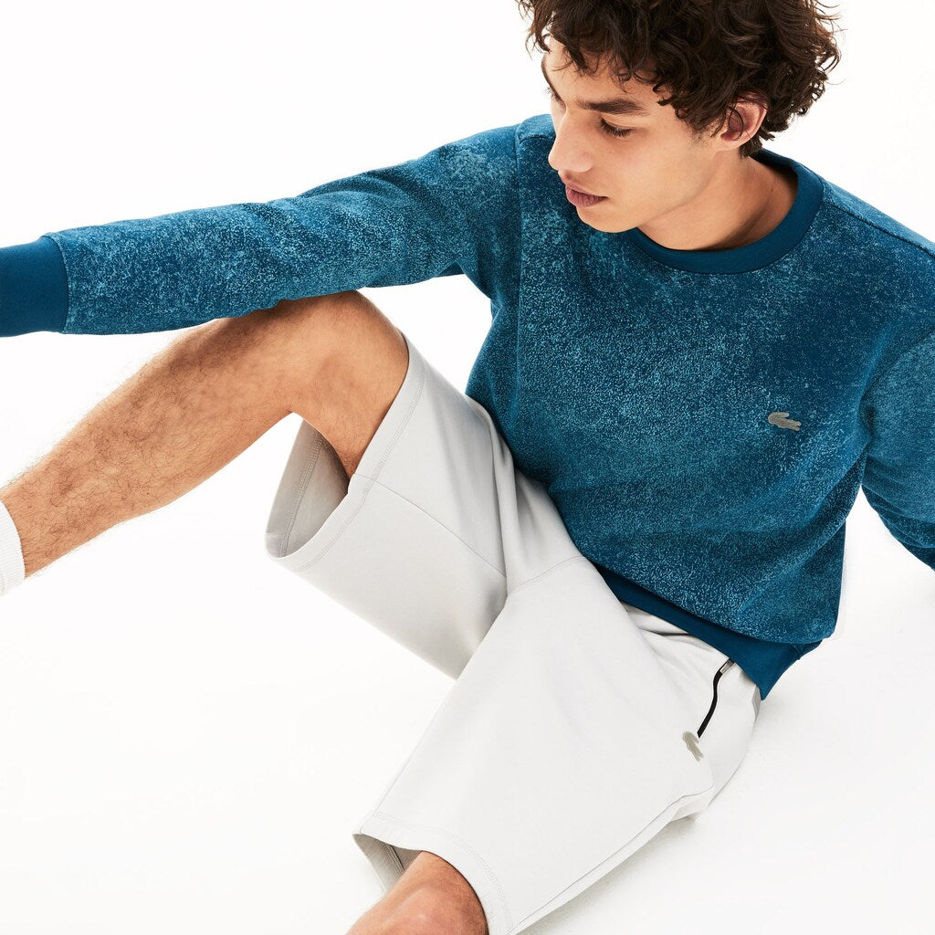 Men's Motion Textured Crew Neck Sweatshirt / Lacoste