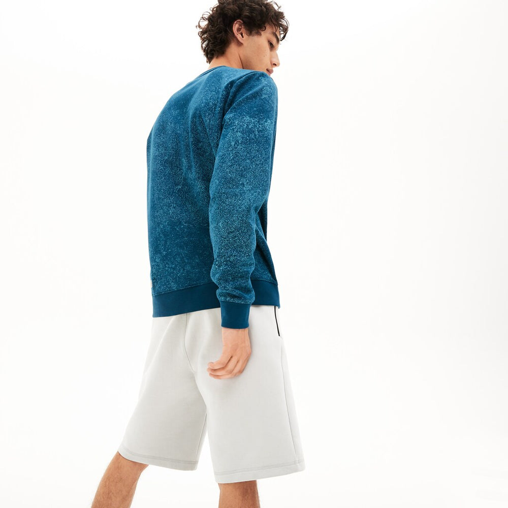 Men's Motion Textured Crew Neck Sweatshirt / Lacoste
