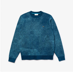 Men's Motion Textured Crew Neck Sweatshirt / Lacoste
