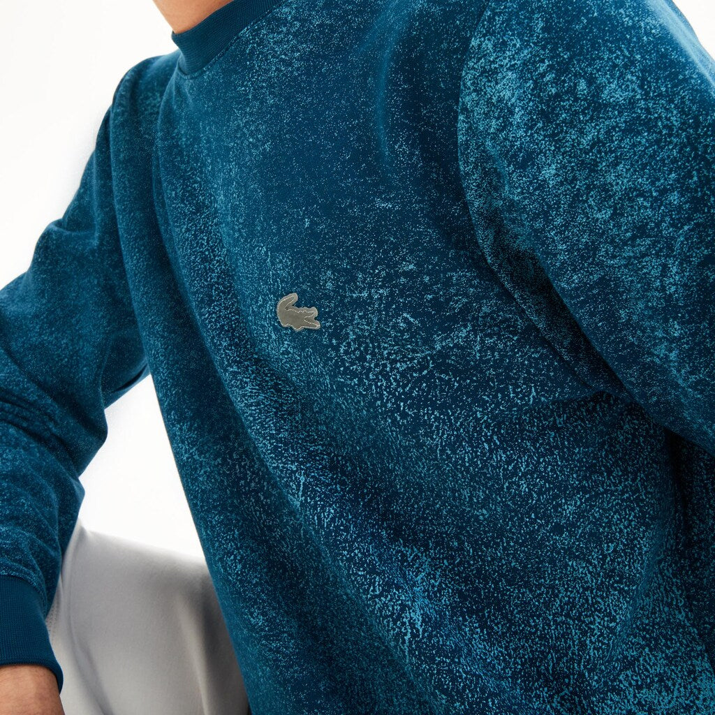 Men's Motion Textured Crew Neck Sweatshirt / Lacoste