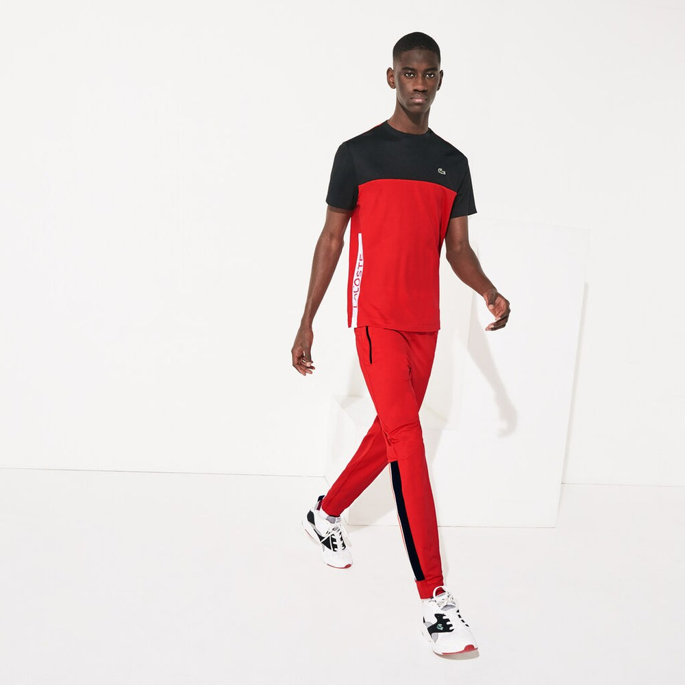 Men's SPORT Colorblock Tricot Sweatpants / Lacoste