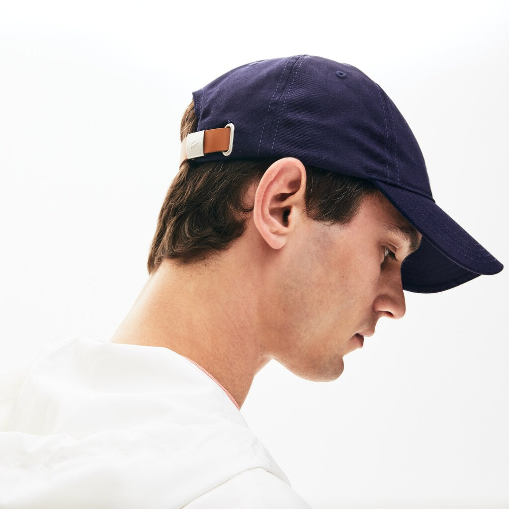 Men's Contrast- Strap Cotton Twill Cap / Lacoste