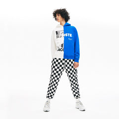 Unisex LIVE BiColor Print Fleece Sweatshirt / Lacoste