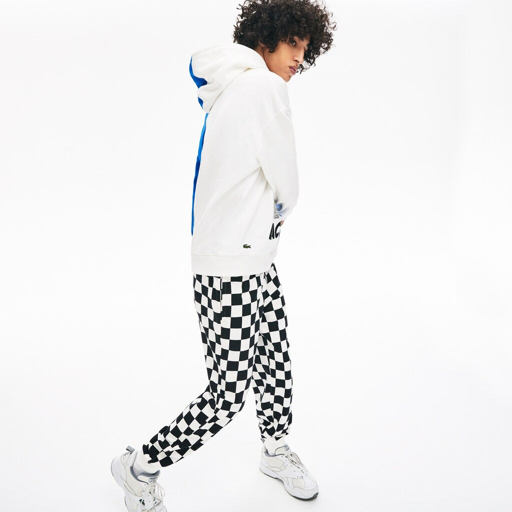Unisex LIVE BiColor Print Fleece Sweatshirt / Lacoste