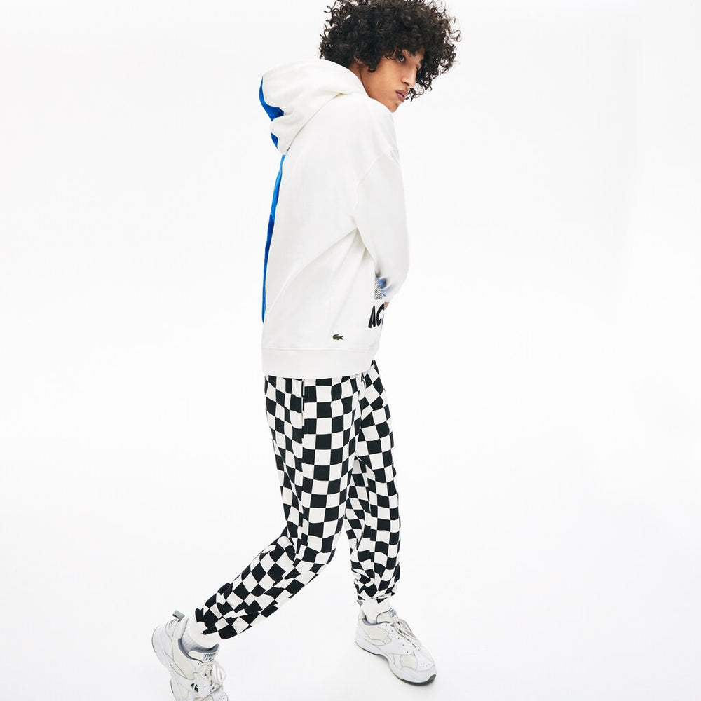 Unisex LIVE BiColor Print Fleece Sweatshirt / Lacoste