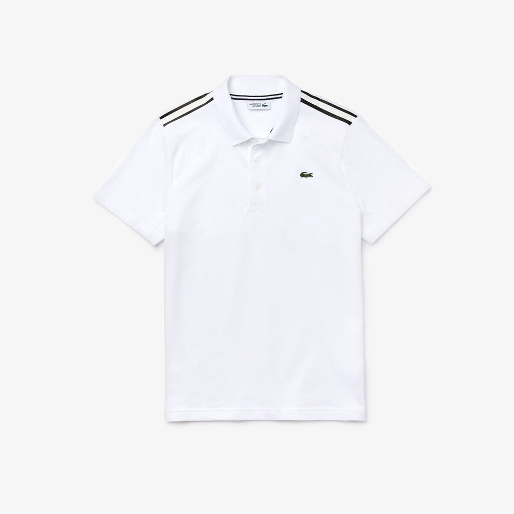 Men's SPORT Racing Stripe Lightweight Cotton Polo / Lacoste