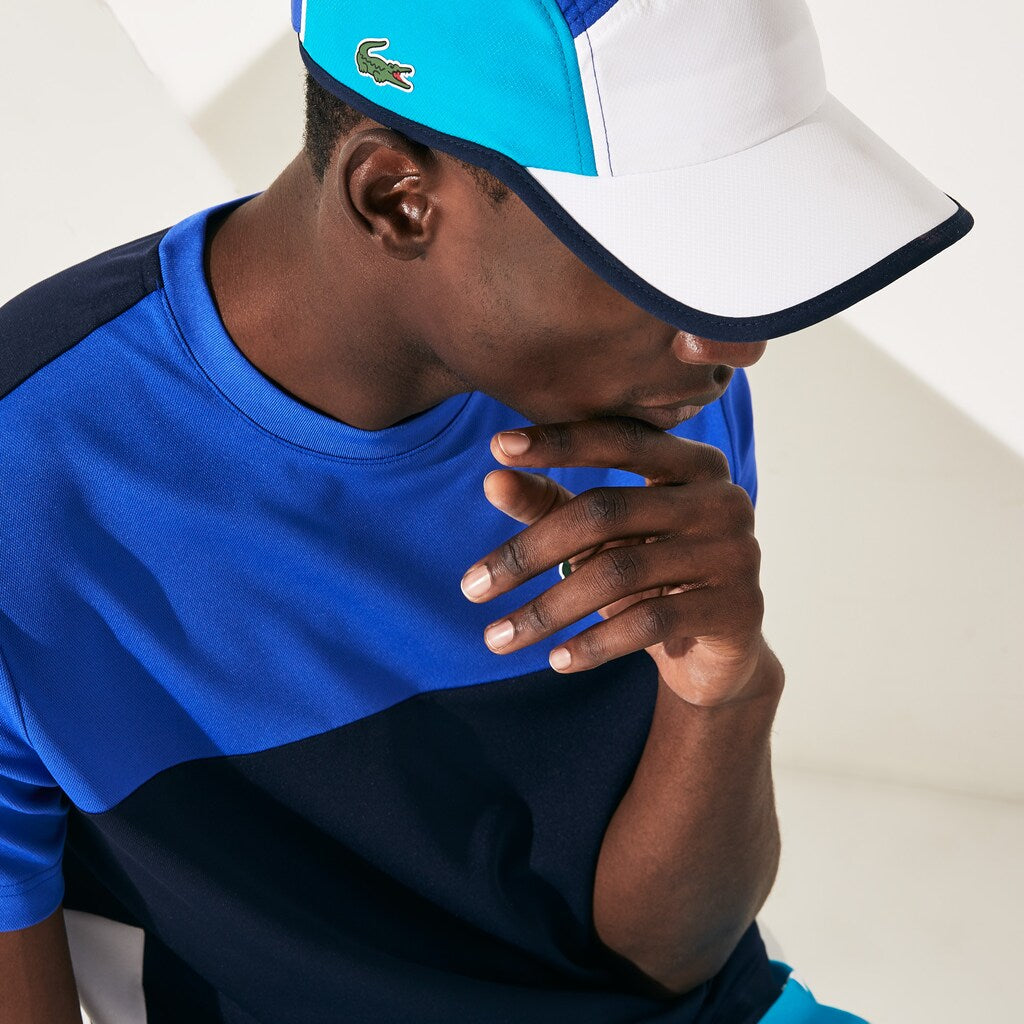 Men's SPORT Lightweight Color-Block Tennis Cap / Lacoste
