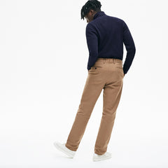 Men's Zip Stand-Up Collar Ribbed Sweatshirt / Lacoste