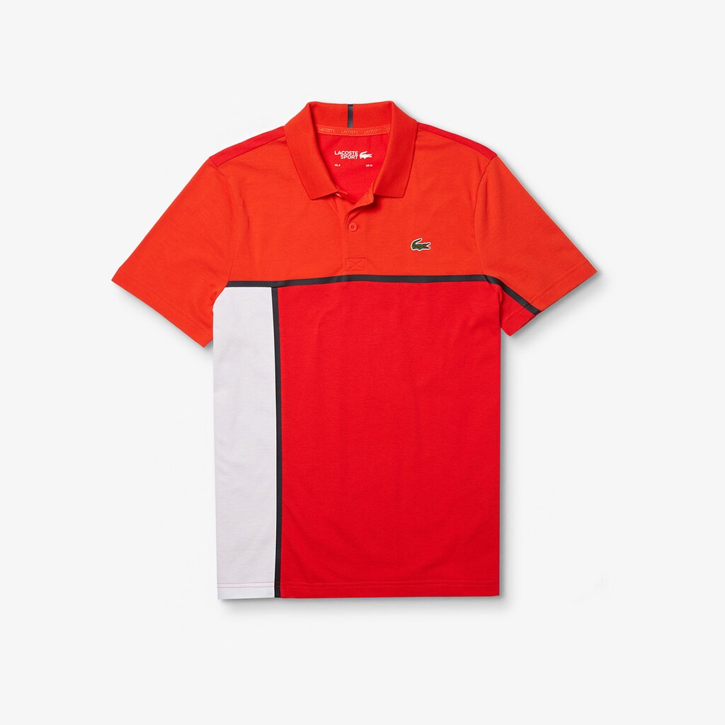Men's SPORT Colorblock Cotton Polo / Lacoste
