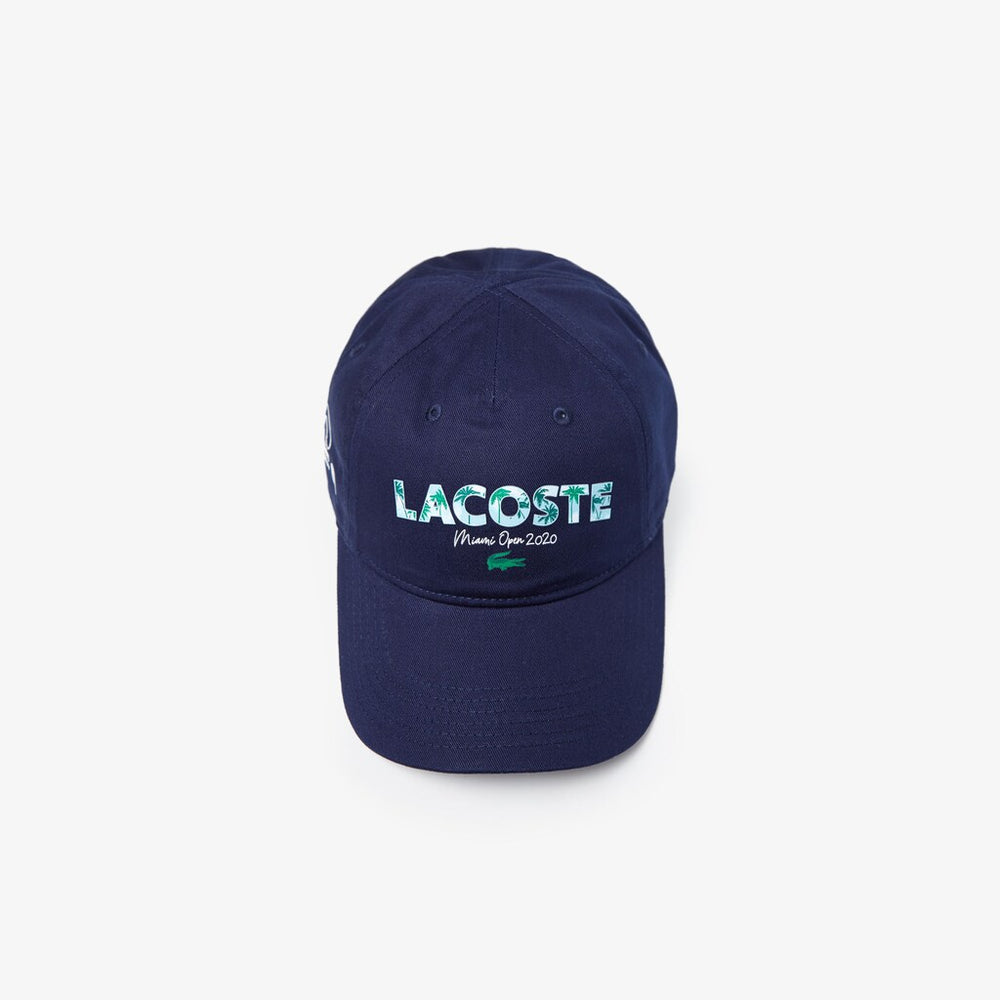 Men's SPORT Miami Open Print Cotton Cap / Lacoste