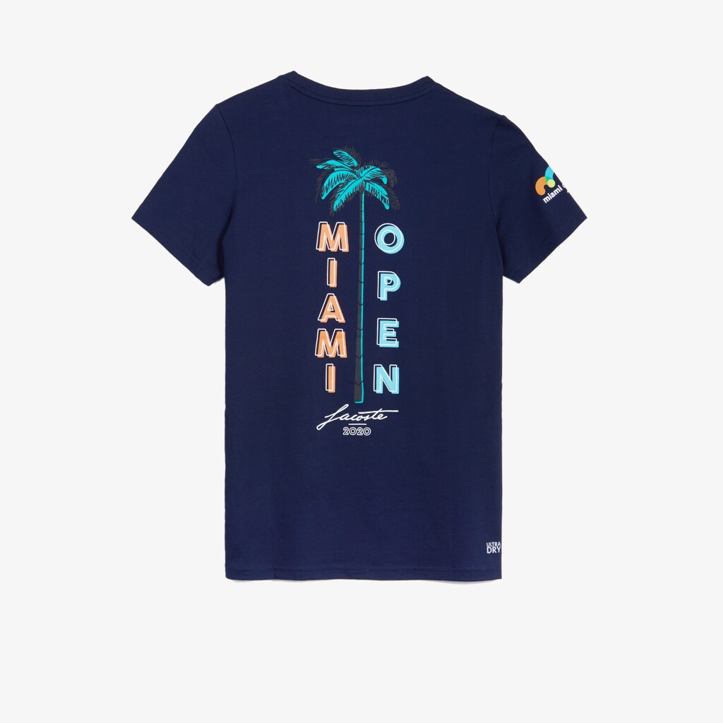 Women's SPORT Miami Open Palm Tree Print T-shirt / Lacoste