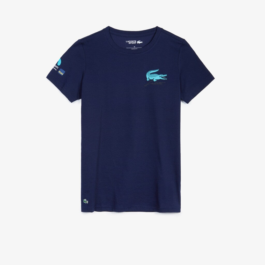 Women's SPORT Miami Open Palm Tree Print T-shirt / Lacoste