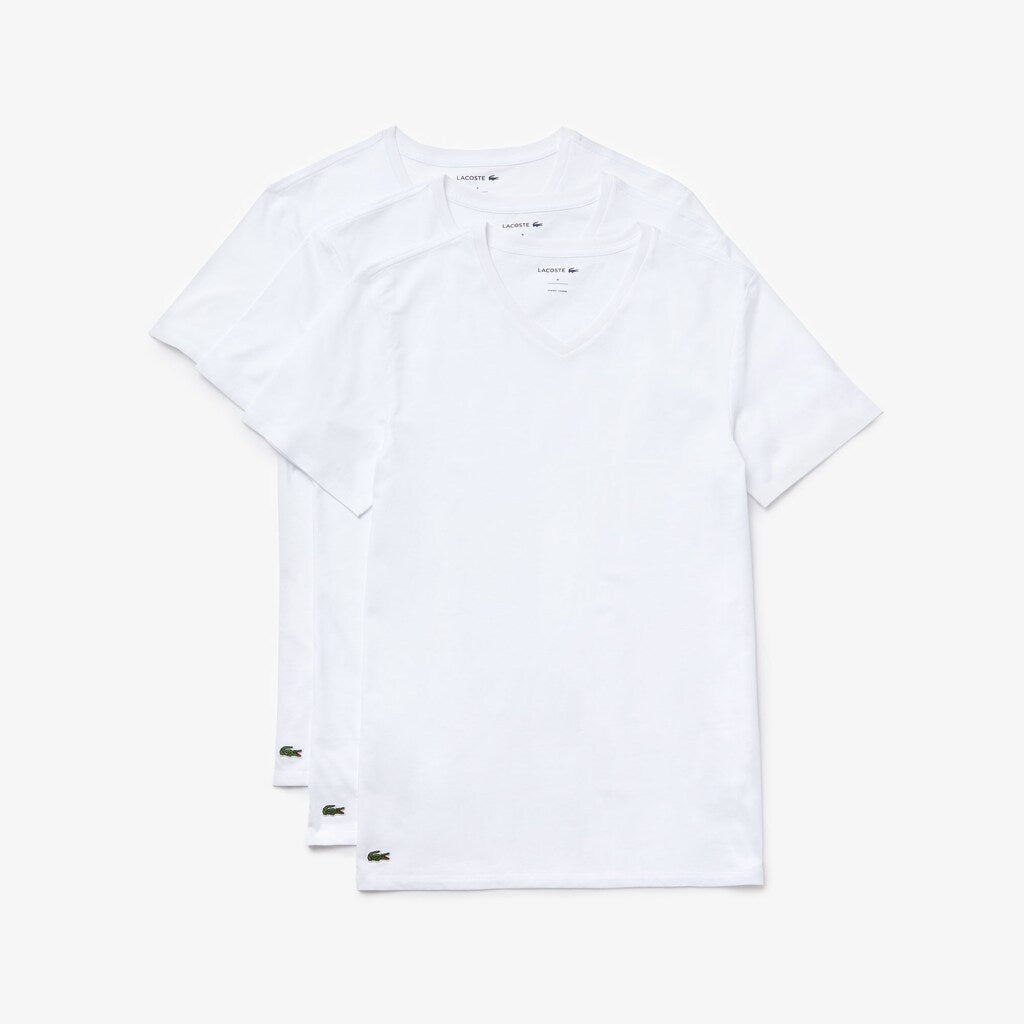 Men's 3 Pack of Plain T-Shirts / Lacoste