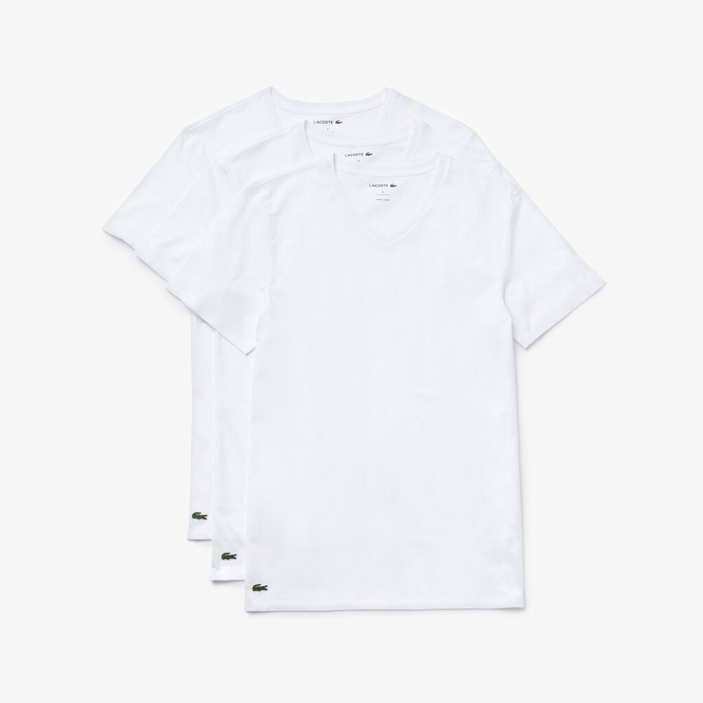 Men's 3 Pack of Plain T-Shirts / Lacoste