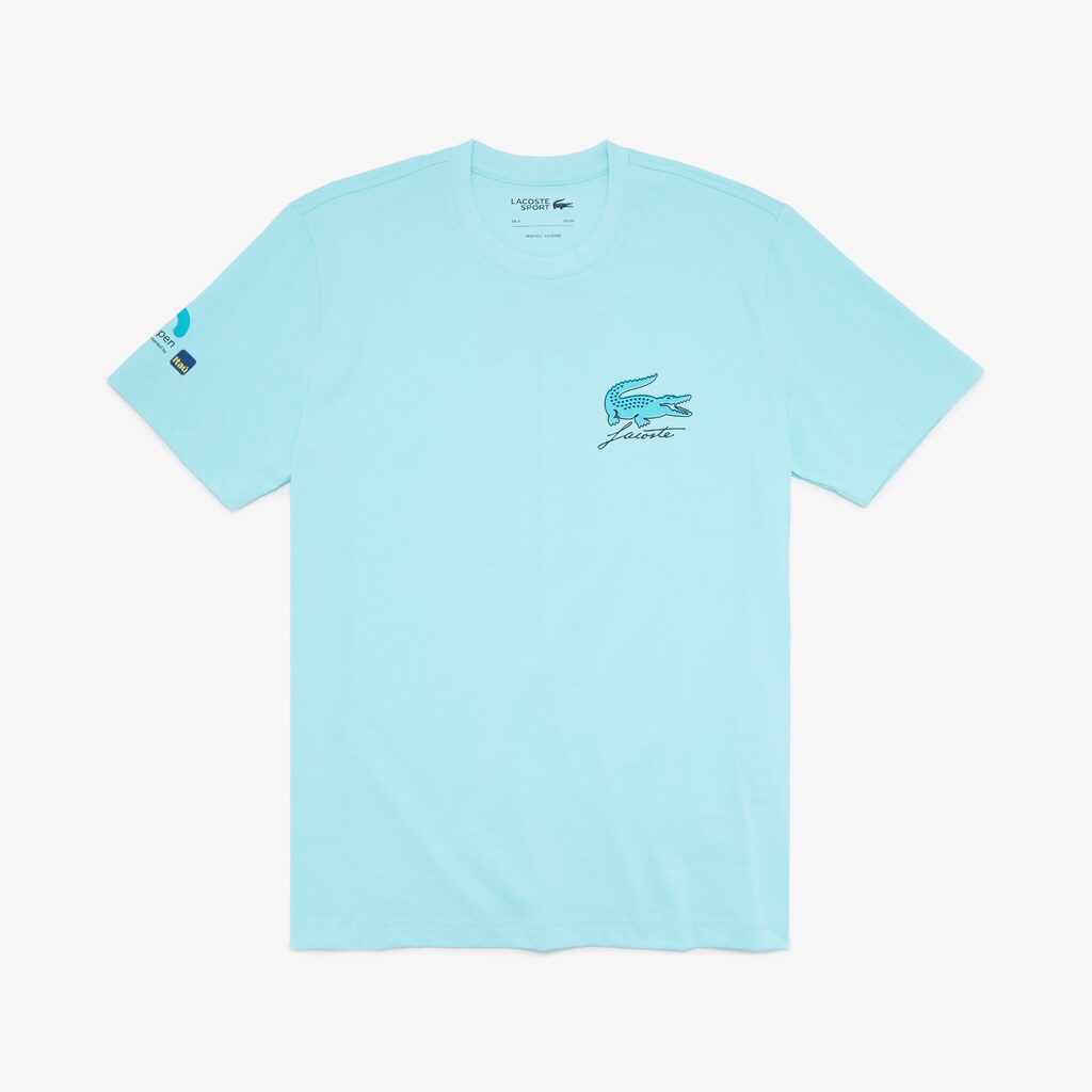 Men's SPORT Miami Open Crew Neck Graphic Tee / Lacoste
