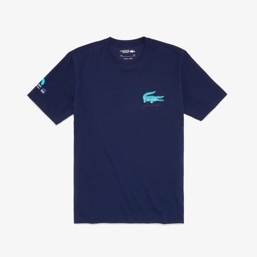 Men's SPORT Miami Open Crew Neck Graphic Tee / Lacoste