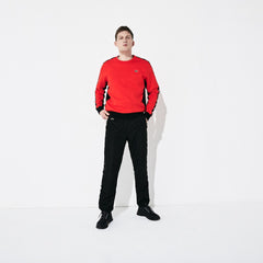 Men's SPORT Print Bands Lightweight Tracksuit Pants / Lacoste