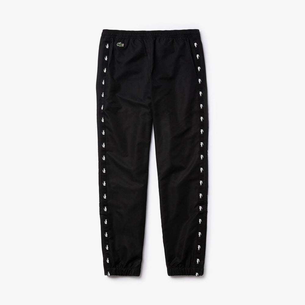 Men's SPORT Print Bands Lightweight Tracksuit Pants / Lacoste