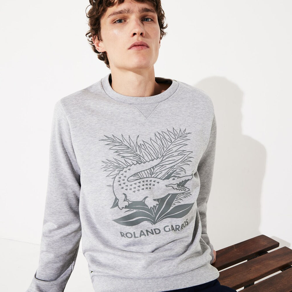 Men's SPORT Roland Garros Plant Print Sweatshirt / Lacoste