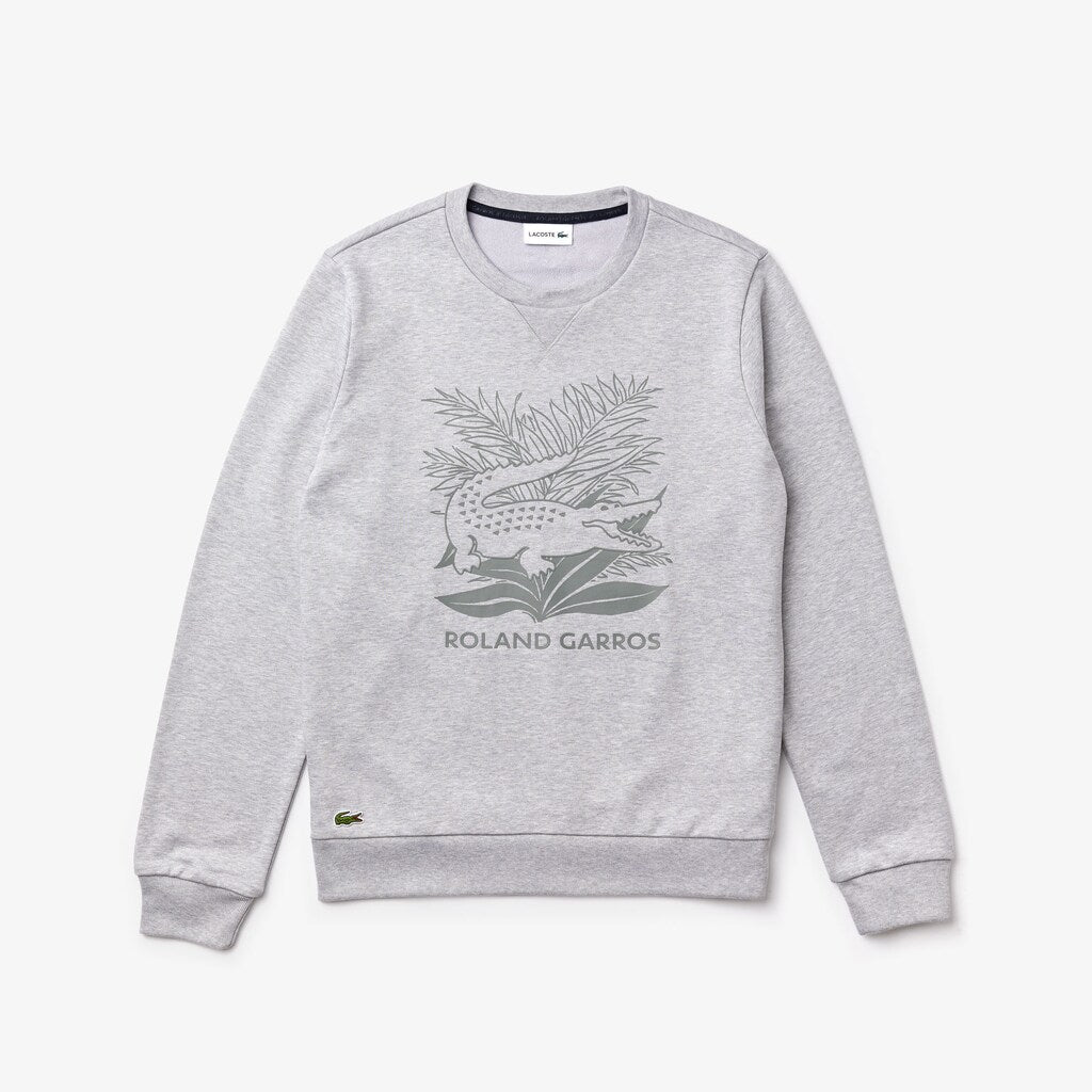 Men's SPORT Roland Garros Plant Print Sweatshirt / Lacoste