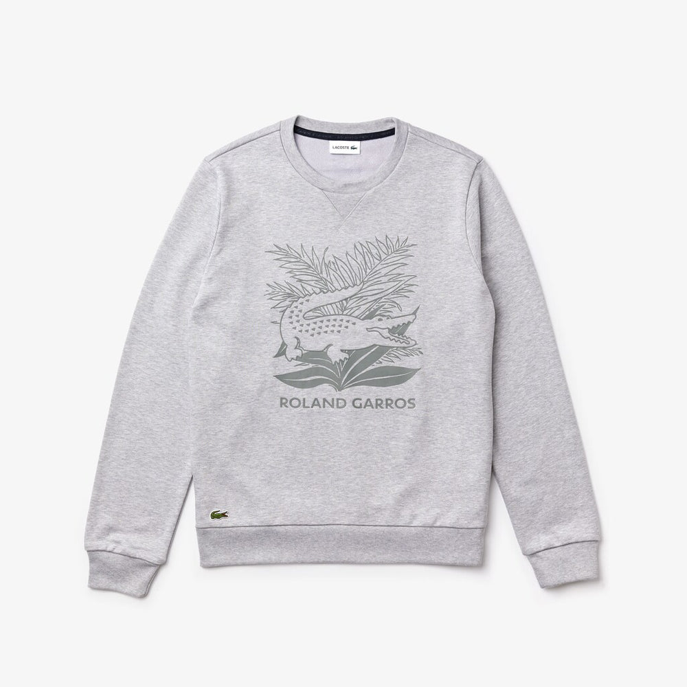 Men's SPORT Roland Garros Plant Print Sweatshirt / Lacoste