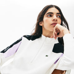 Women's LIVE Color-Block Zip-Front Sweatshirt / Lacoste
