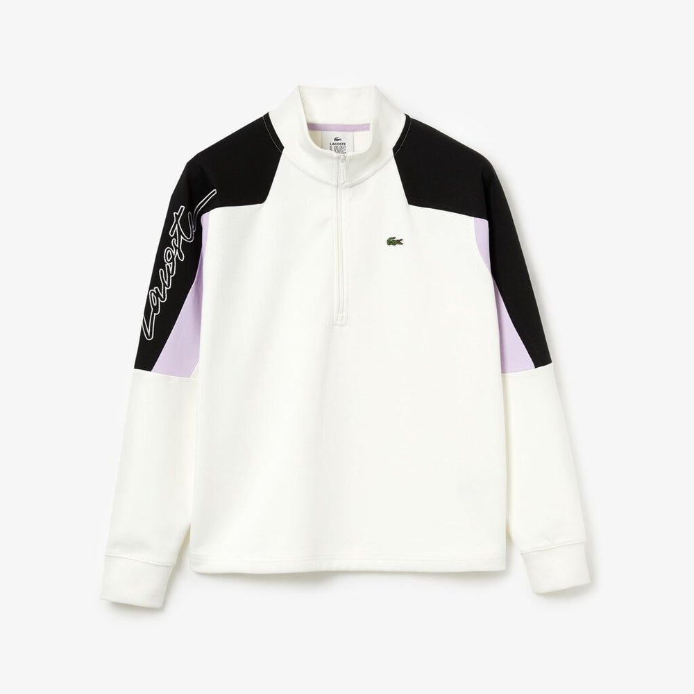 Women's LIVE Color-Block Zip-Front Sweatshirt / Lacoste