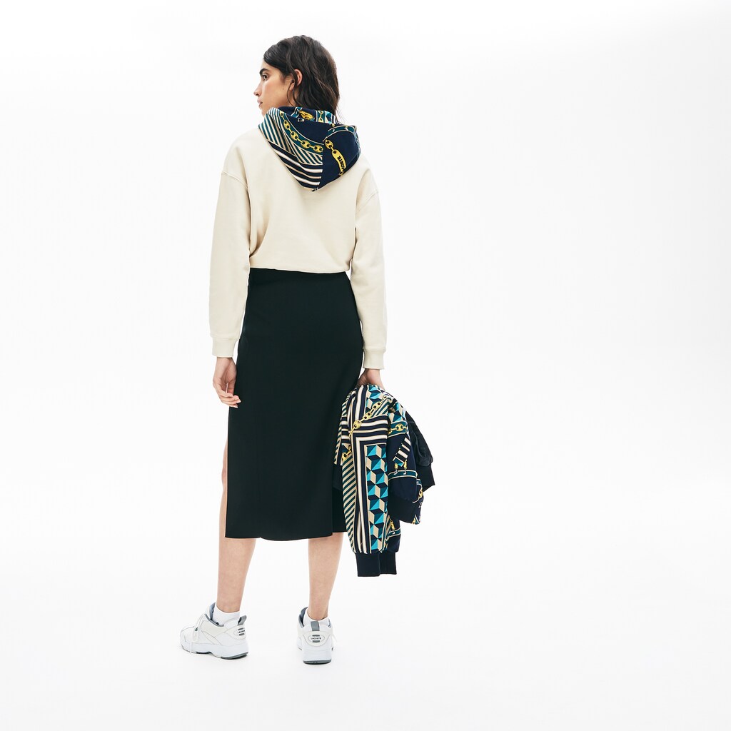 Women's LIVE Slit-Front Knit Skirt / Lacoste