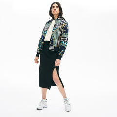 Women's LIVE Slit-Front Knit Skirt / Lacoste