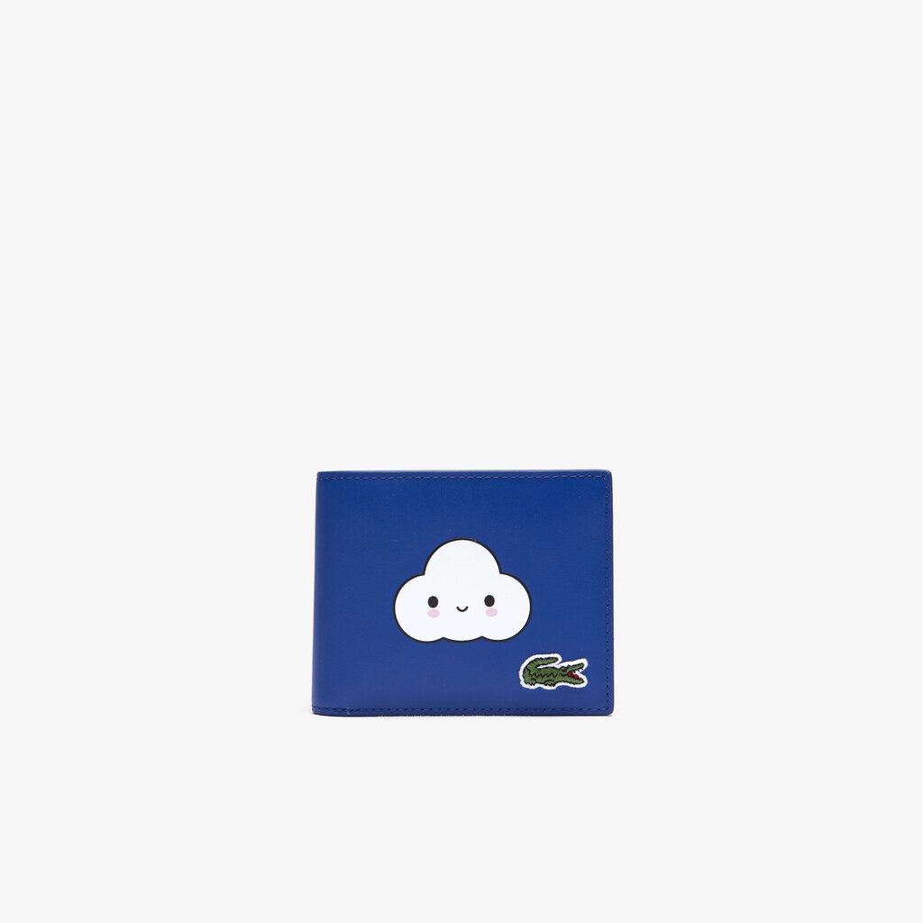 Men's Lacoste x FriendsWithYou Fun Printed Leather Wallet / Lacoste