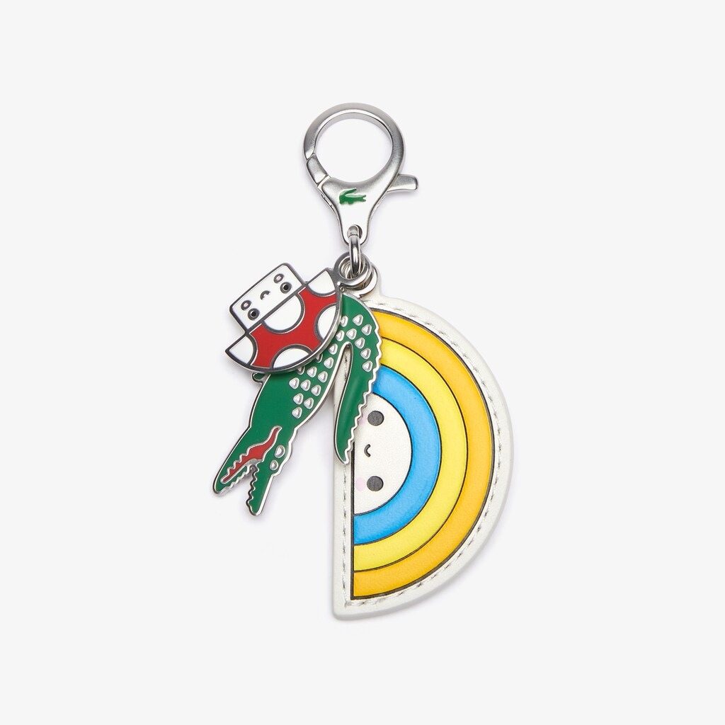 Men's Lacoste x FriendsWithYou Coloured Metal Charm Keyring / Lacoste