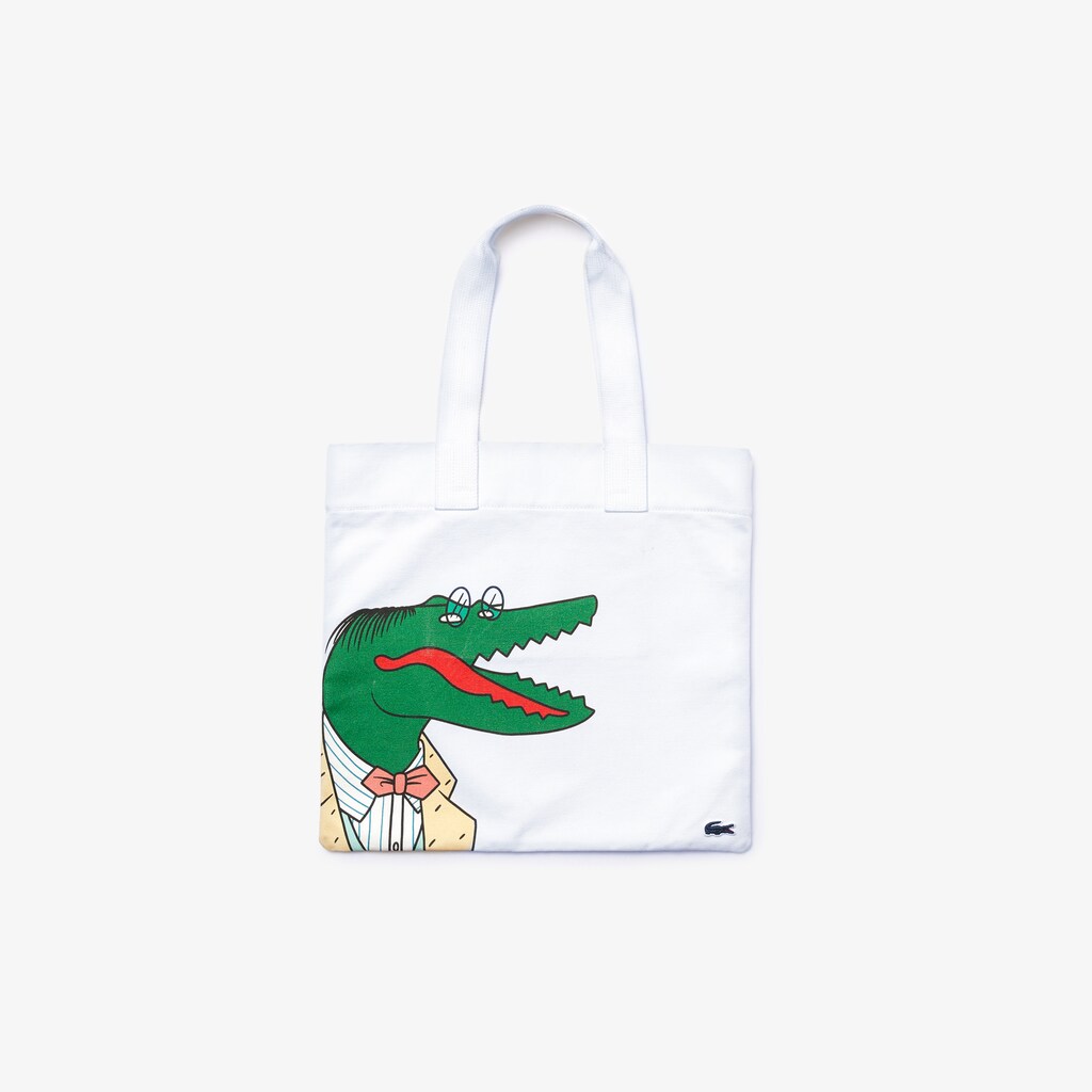 Unisex Lacoste x Jean-Michel Tixier Oversize Croc Tote / Lacoste
