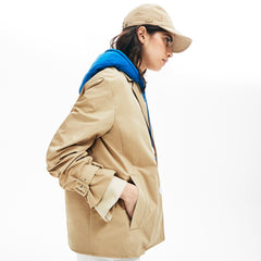 Women's LIVE Contrast Hood 2-in-1 Trench Coat / Lacoste