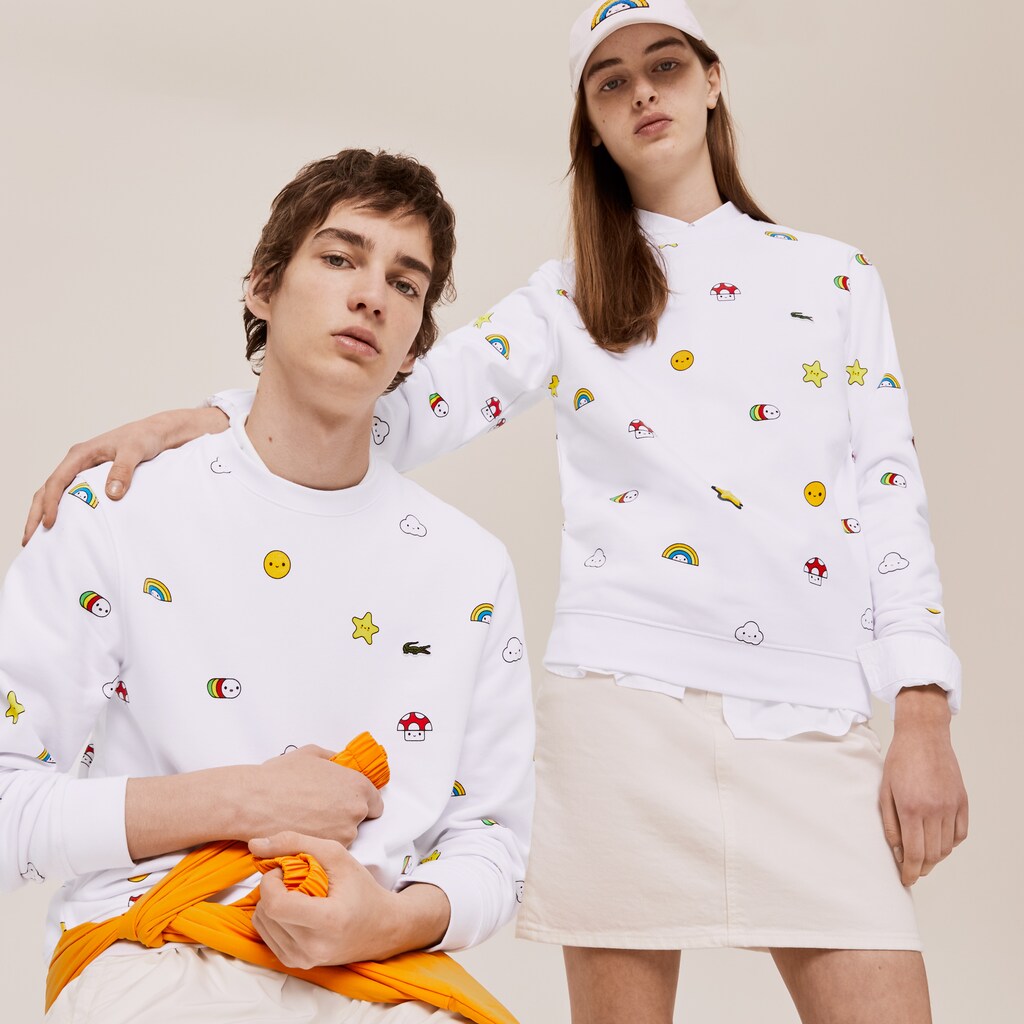 Unisex Lacoste x FriendsWithYou Design Sweatshirt / Lacoste