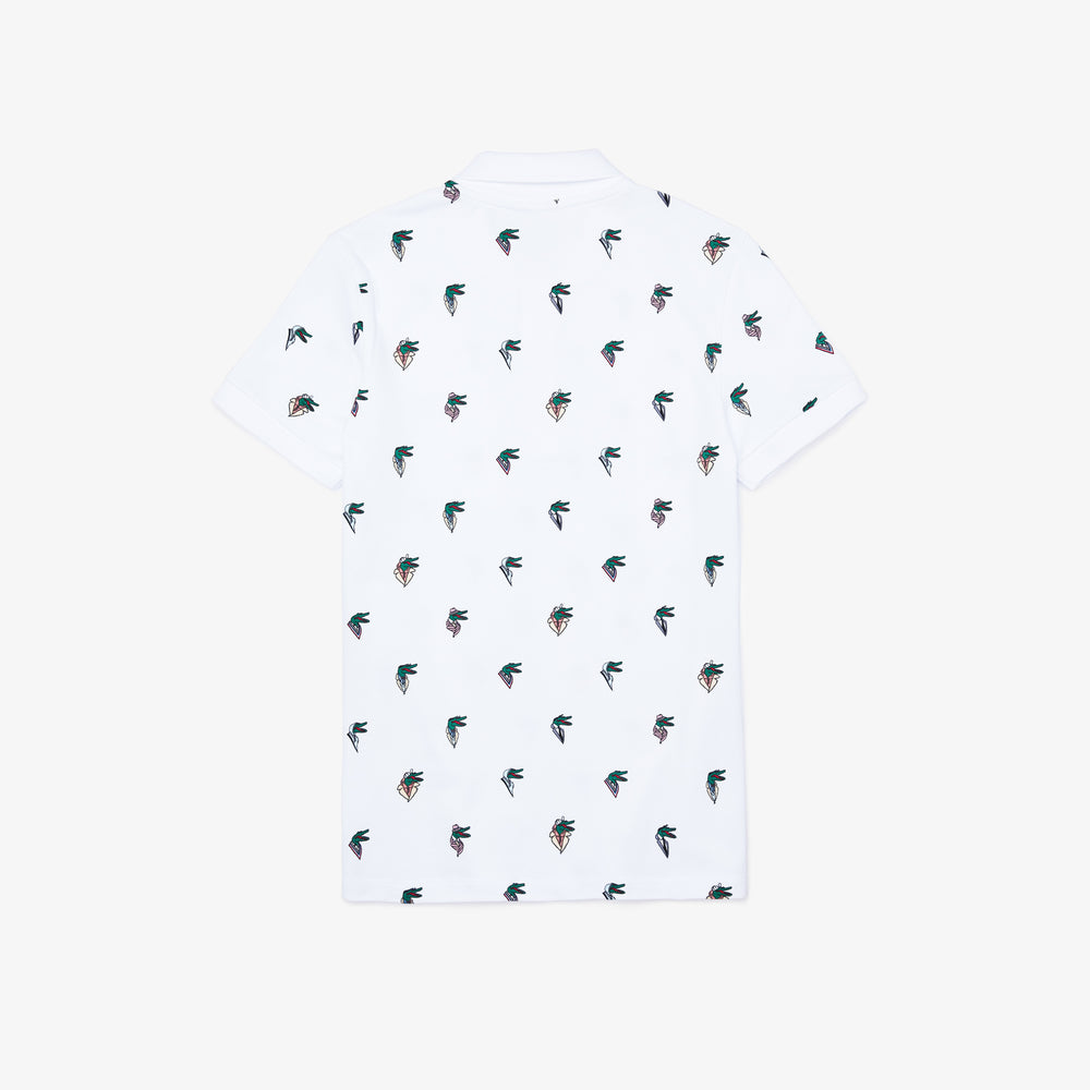 Unisex Lacoste x Jean-Michel Tixier Print Regular Fit Polo Shirt / Lacoste