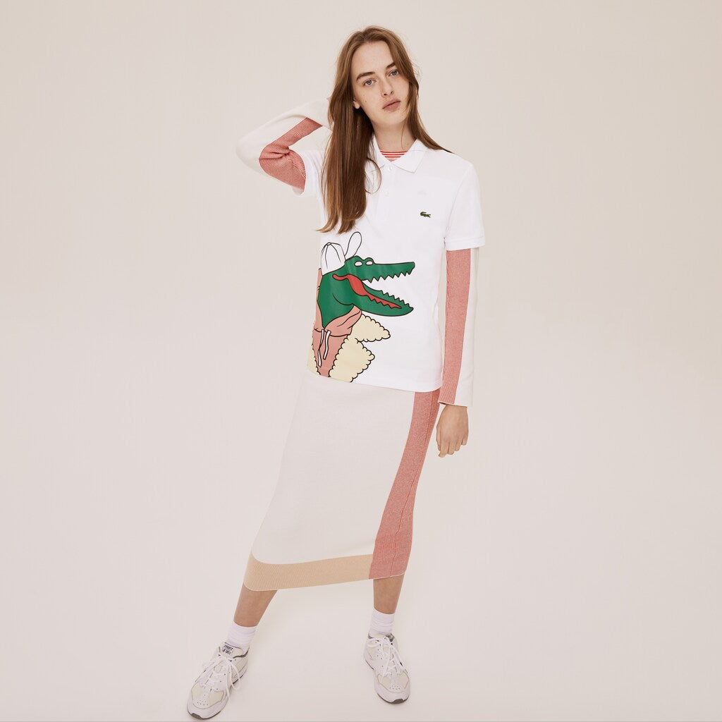 Unisex Lacoste x Jean-Michel Tixier Print Classic Fit Polo Shirt / Lacoste