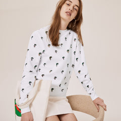 Unisex Lacoste x Jean-Michel Tixier Print Sweatshirt / Lacoste