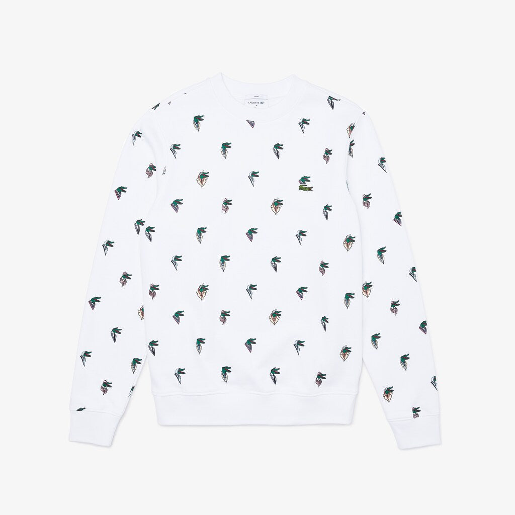Unisex Lacoste x Jean-Michel Tixier Print Sweatshirt / Lacoste