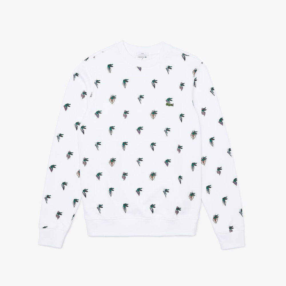 Unisex Lacoste x Jean-Michel Tixier Print Sweatshirt / Lacoste