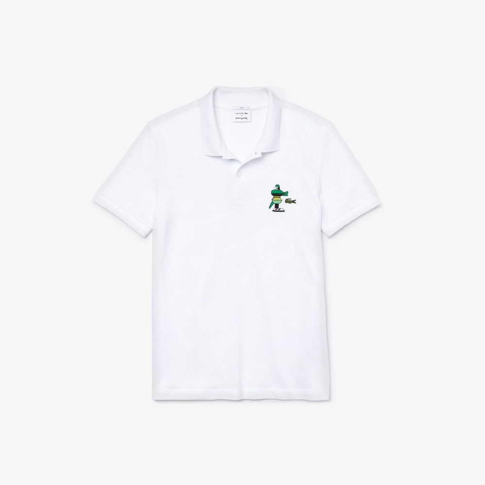Unisex Lacoste x Jeremyville Design Classic Fit Polo Shirt / Lacoste