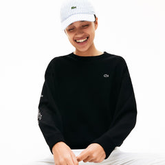 Women's LIVE 3D Signature Cotton Crewneck Sweater / Lacoste