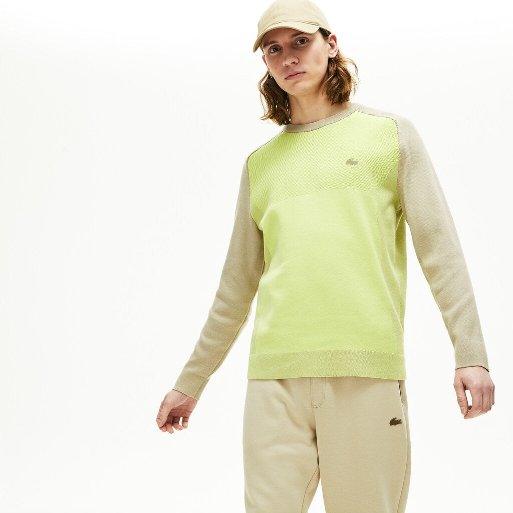 Men's Motion Breathable Color-Block Sweater / Lacoste