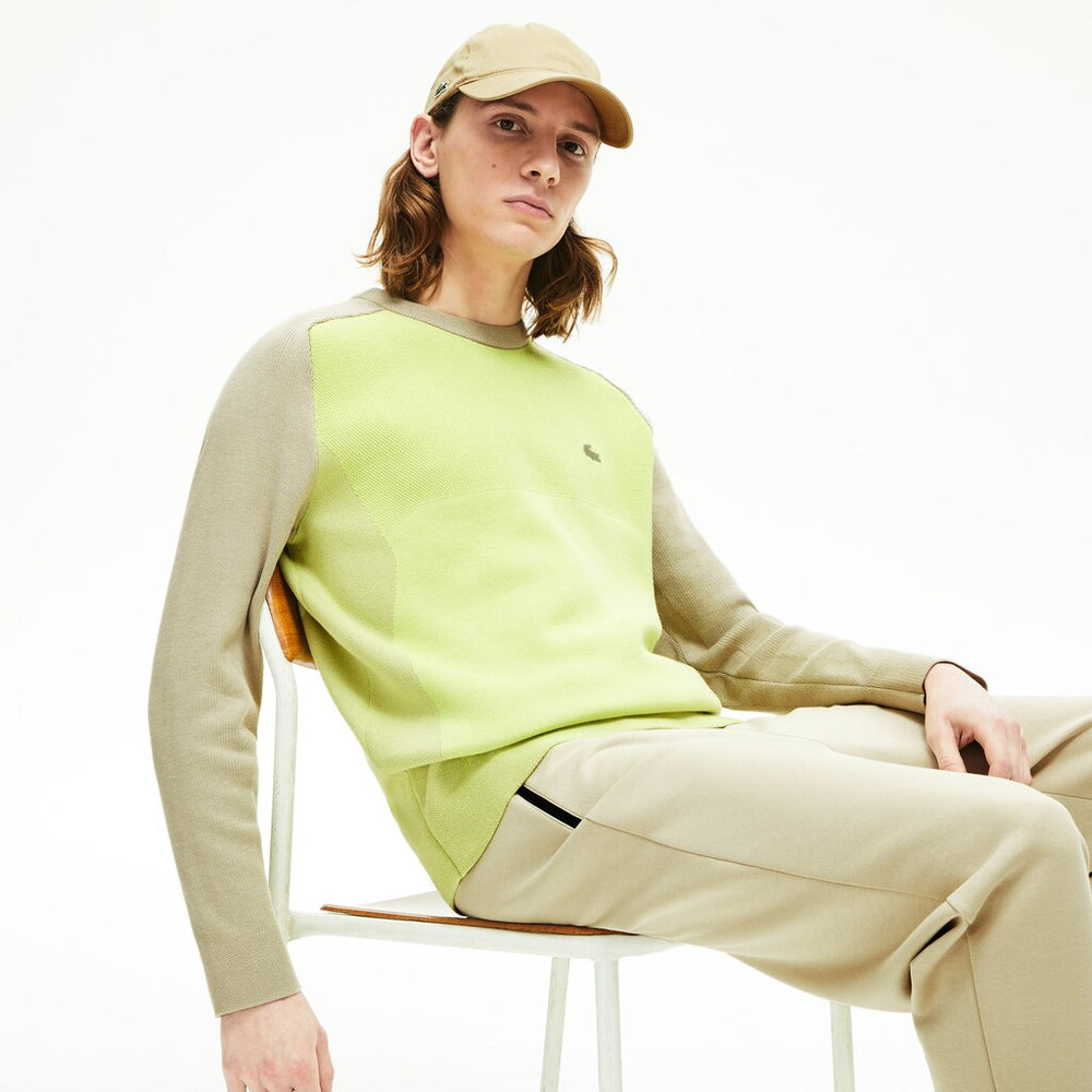 Men's Motion Breathable Color-Block Sweater / Lacoste