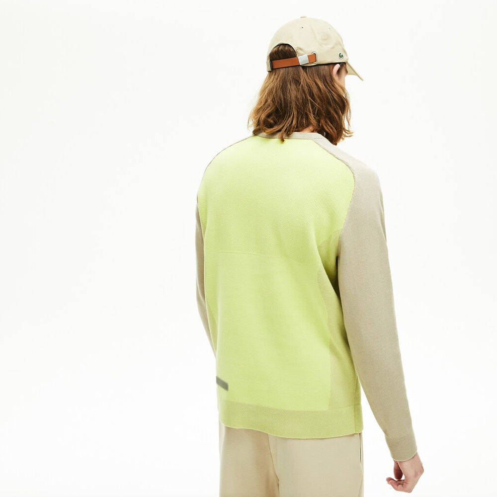 Men's Motion Breathable Color-Block Sweater / Lacoste