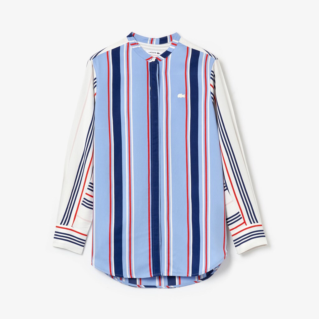 Women's Striped Long Flowing Shirt / Lacoste