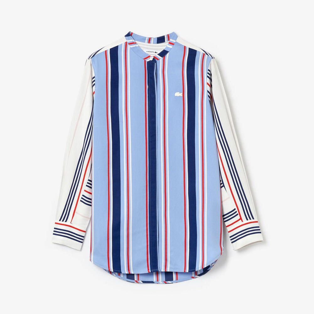 Women's Striped Long Flowing Shirt / Lacoste