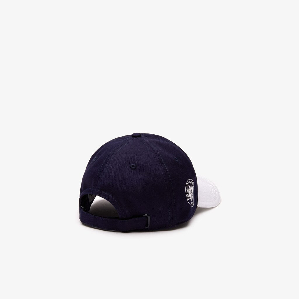 Men's SPORT Roland Garros Edition BiColor Print Cap / Lacoste