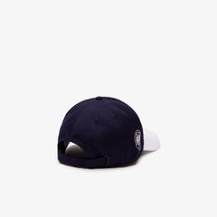 Men's SPORT Roland Garros Edition BiColor Print Cap / Lacoste