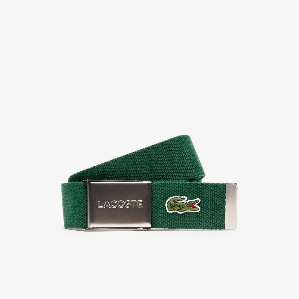 Men's Woven Fabric Belt / Lacoste