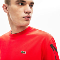 Unisex LIVE Signature Print T-shirt / Lacoste